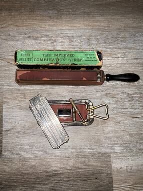 ANTIQUE ROLLS RAZOR & SUPER QUALITY STOP SHAVING SUPPLIES